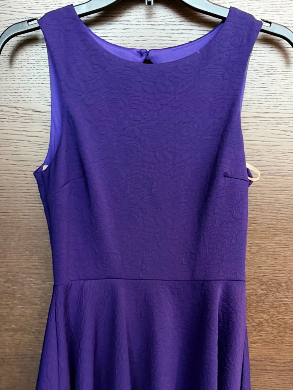 Purple skater dress